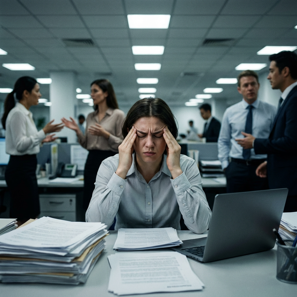 Офисный шум мешает продуктивности